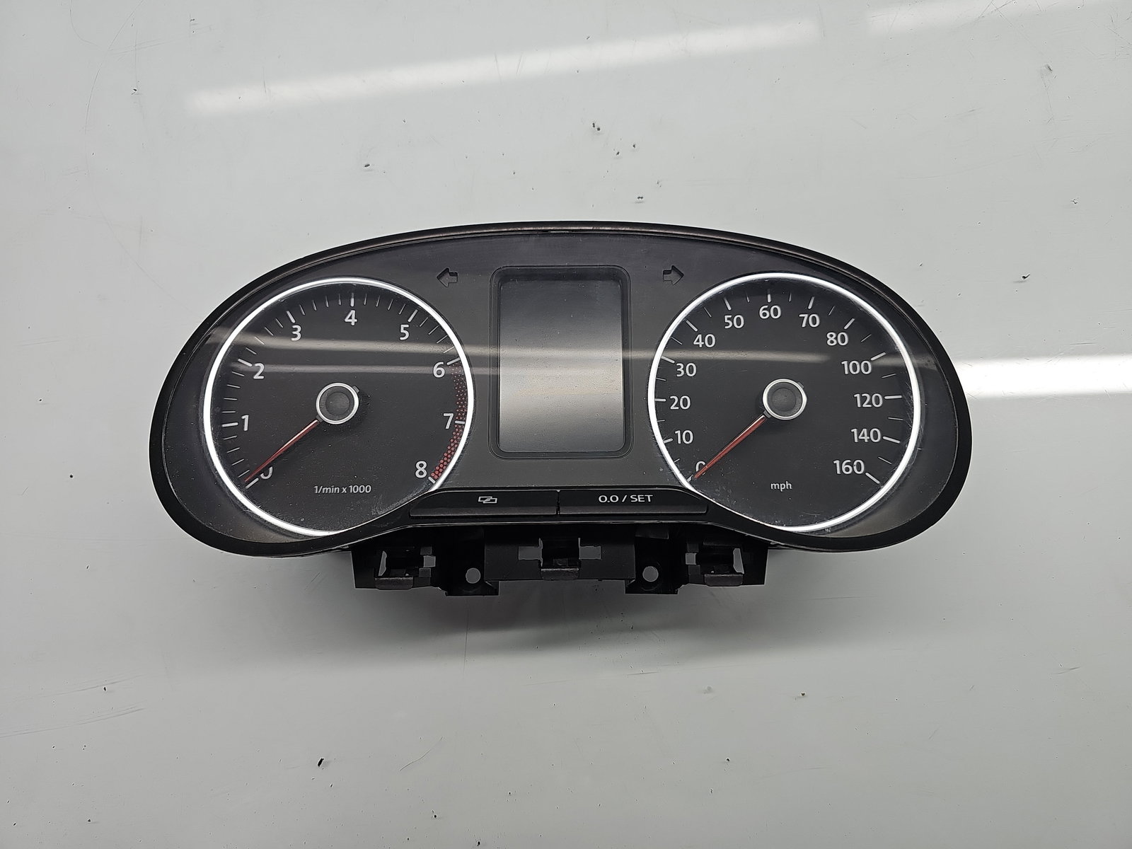 Ceas bord Volkswagen Polo (6R) [Fabr 2009-2016] 6R0920960H - imagine 2