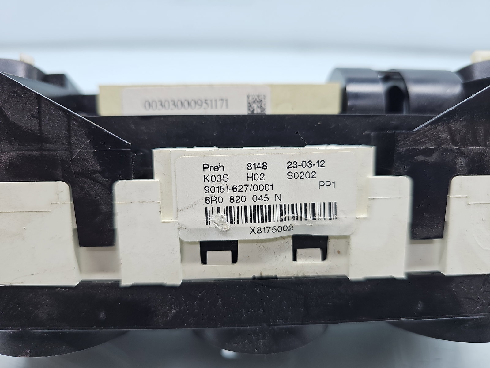 Panou comanda clima Volkswagen Polo (6R) [Fabr 2009-2016] 6R0820045N - imagine 5