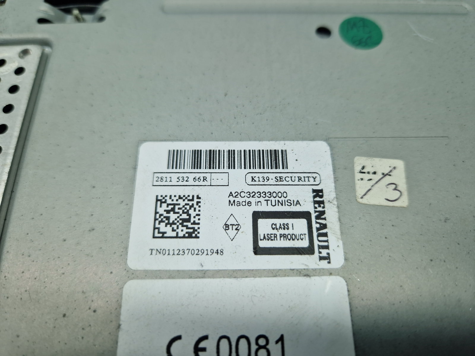 Radio CD Renault Megane 3 Hatchback (X95) [Fabr 2008-2015] 281153266R - imagine 7