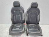  Interior piele neagra cu scaune incalzite si electrice Audi A5 (8T3) Coupe [Fabr 2007-2015]