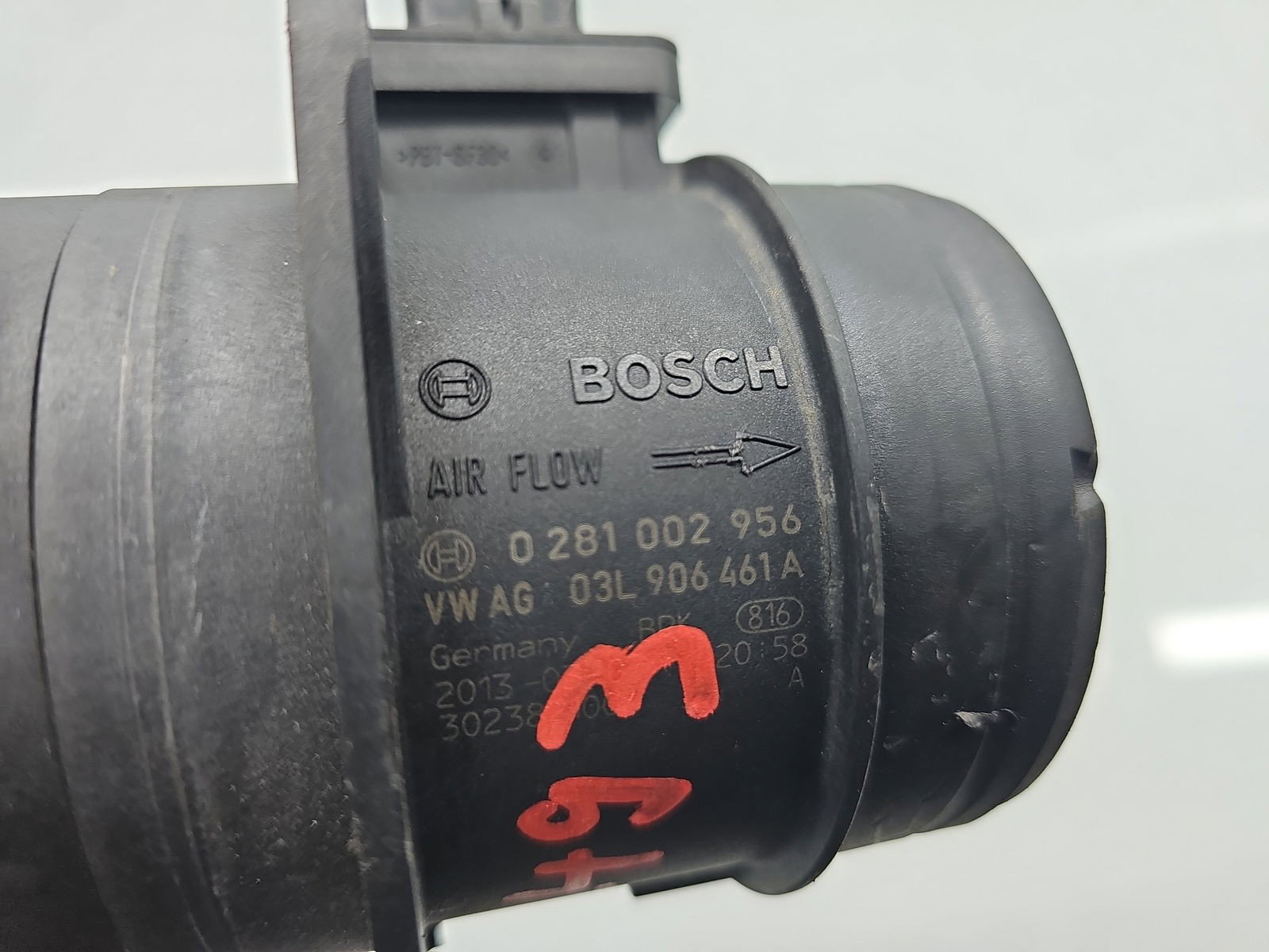 Debitmetru aer AUDI A4 (8K2, B8) [Fabr 2008-2015] 03L906461A 2.0 TDI CGLC 130KW / 177CP - imagine 2