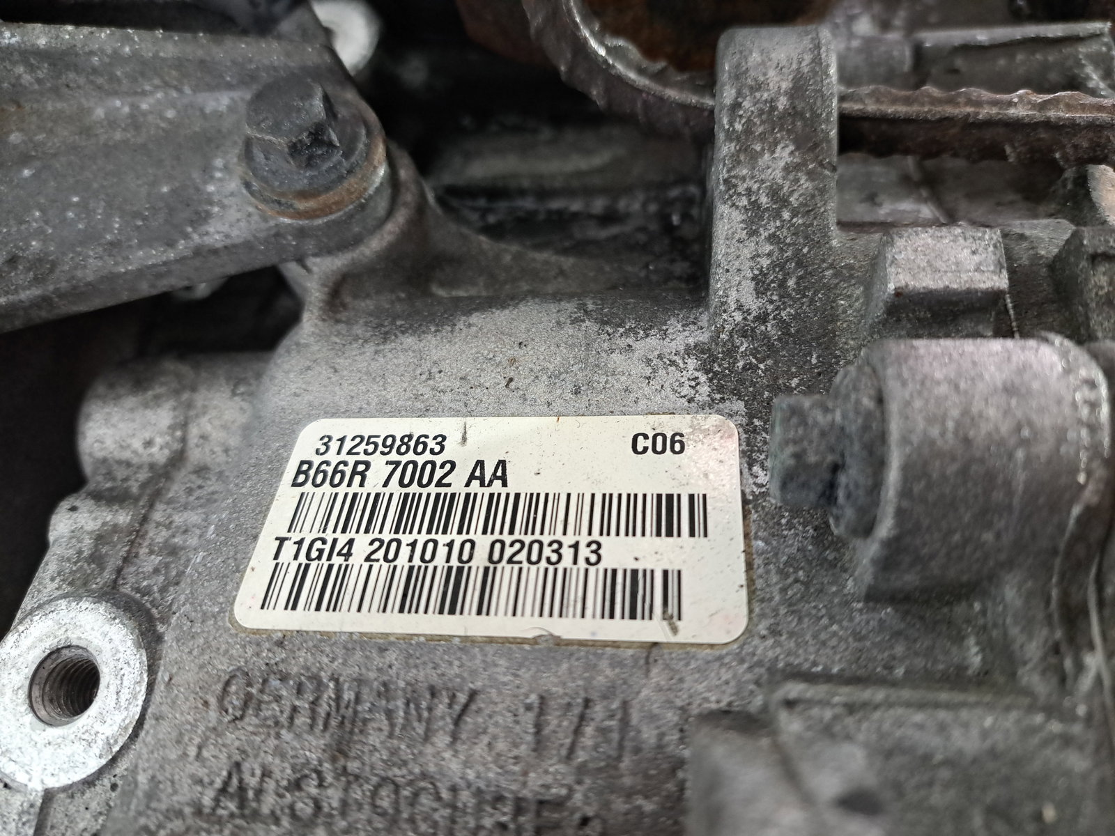 Cutie viteze manuala 6 trepte Volvo C30 Coupe Rdesign [Fabr 2006-2013] 2.0 D5204T5 B66R7002AA 110KW / 150CP - imagine 6