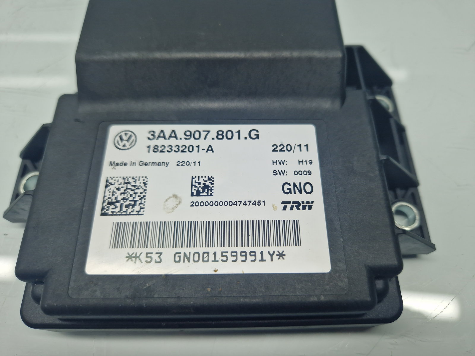 Calculator frana de mana Volkswagen Passat B7 (365) Variant [Fabr 2010-2014] 3AA907801G 2.0 TDI CFFB 103KW / 140CP - imagine 6