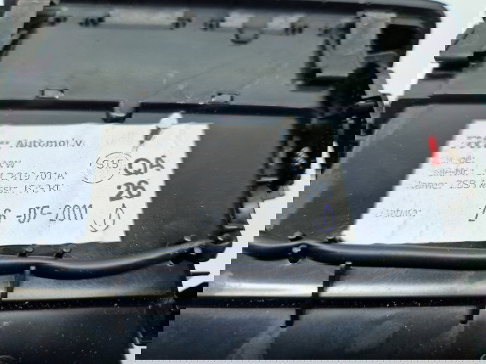  Grila aerisire stanga Volkswagen Passat B7 (365) Variant [Fabr 2010-2014] 3AC819701A