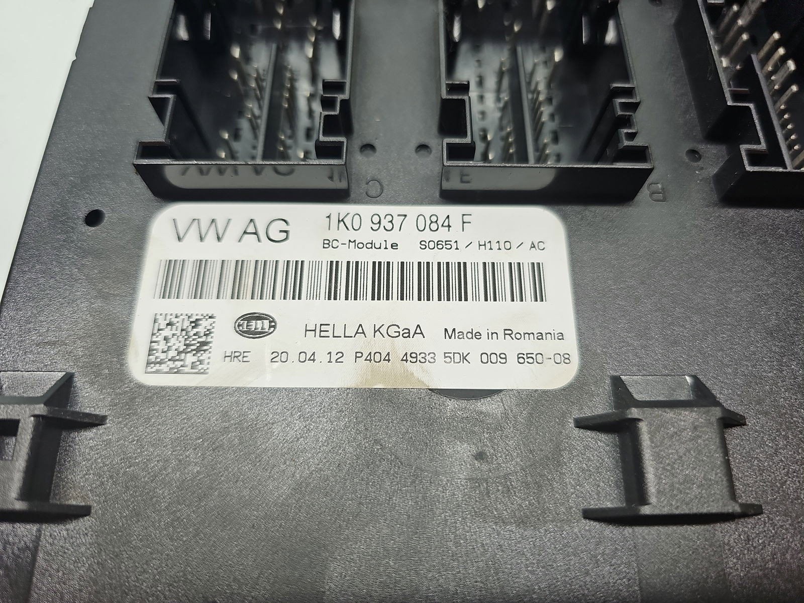 Modul control BCM Volkswagen Passat B7 (362) [Fabr 2010-2014] 1K0937084F - imagine 2