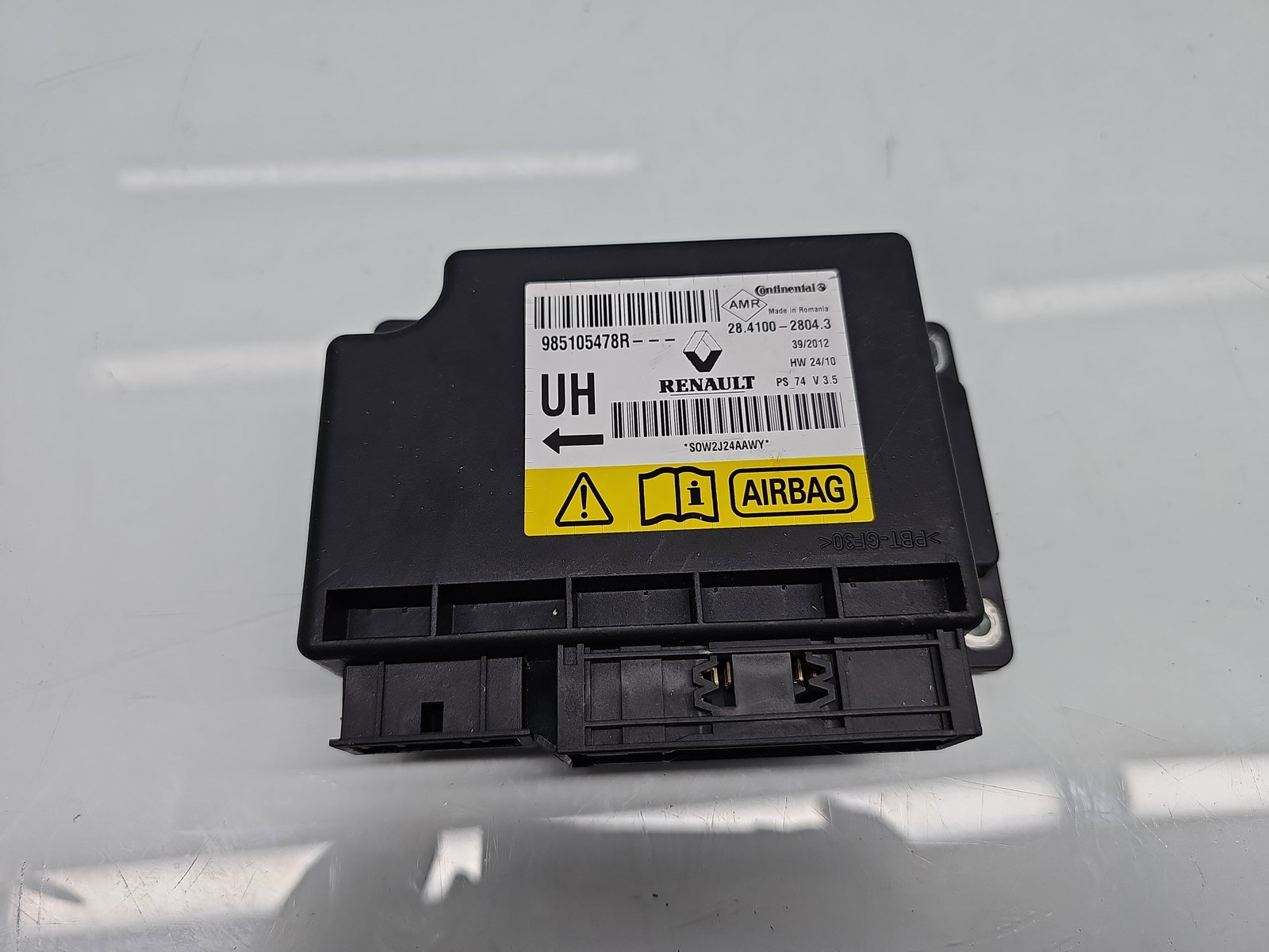 Calculator airbag Renault Megane 3 Hatchback (X95) [Fabr 2008-2015] 985105478R 1.6 Benz K4M848 81KW / 110CP - imagine 2