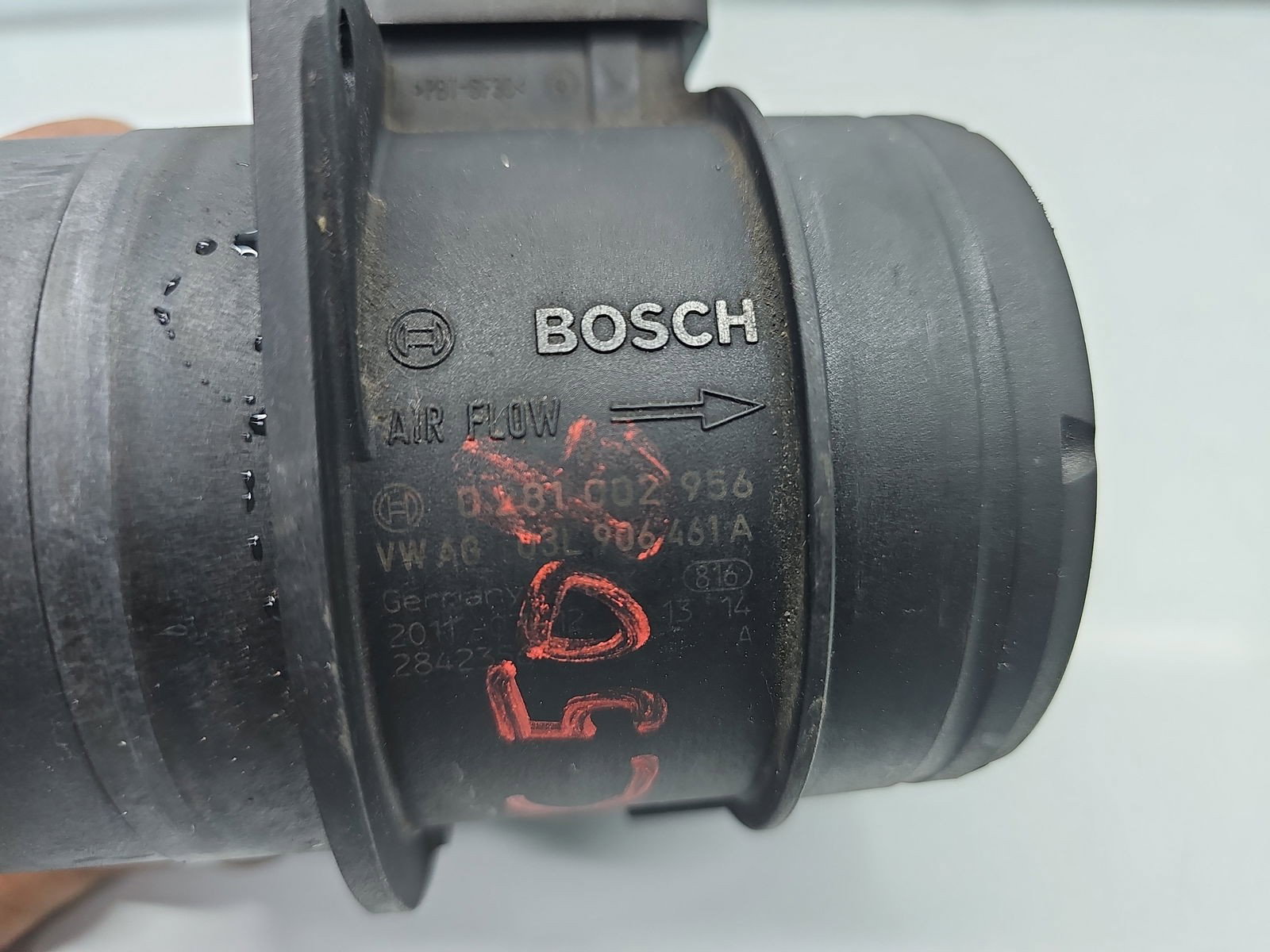 Debitmetru aer Volkswagen Tiguan (5N) [Fabr 2007-2016] 03L906461A 2.0 TDI CFFB 103KW / 140CP - imagine 2