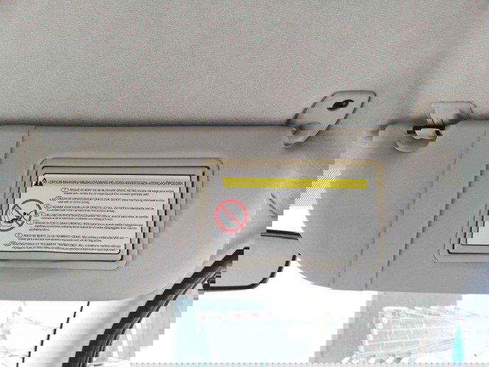 Parasolar dreapta OEM Citroen C3 (I) [ Fabr 2002-2009] 1.1