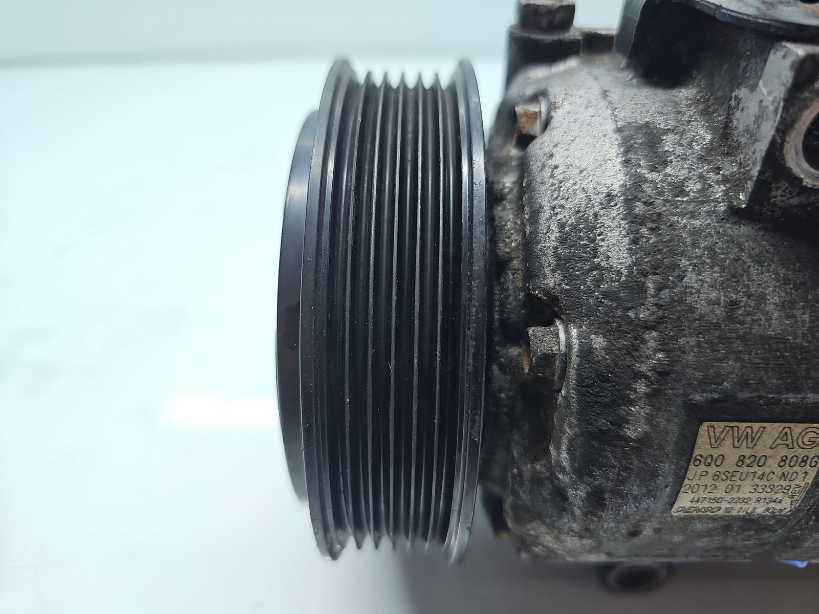 Compresor clima Seat Ibiza 5 (6J5) [Fabr 2008-2017]6Q0820808G 1.2 Benz CGPA 51KW / 70CP - imagine 7