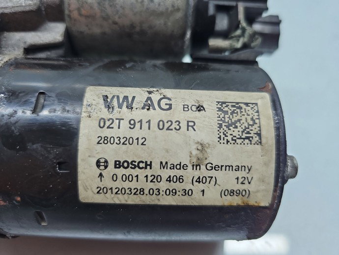  Electromotor Skoda Fabia 2 (5J, 542) [Fabr 2007-2014] 02T911023R 1.2 Benz CGPA 51KW / 70CP