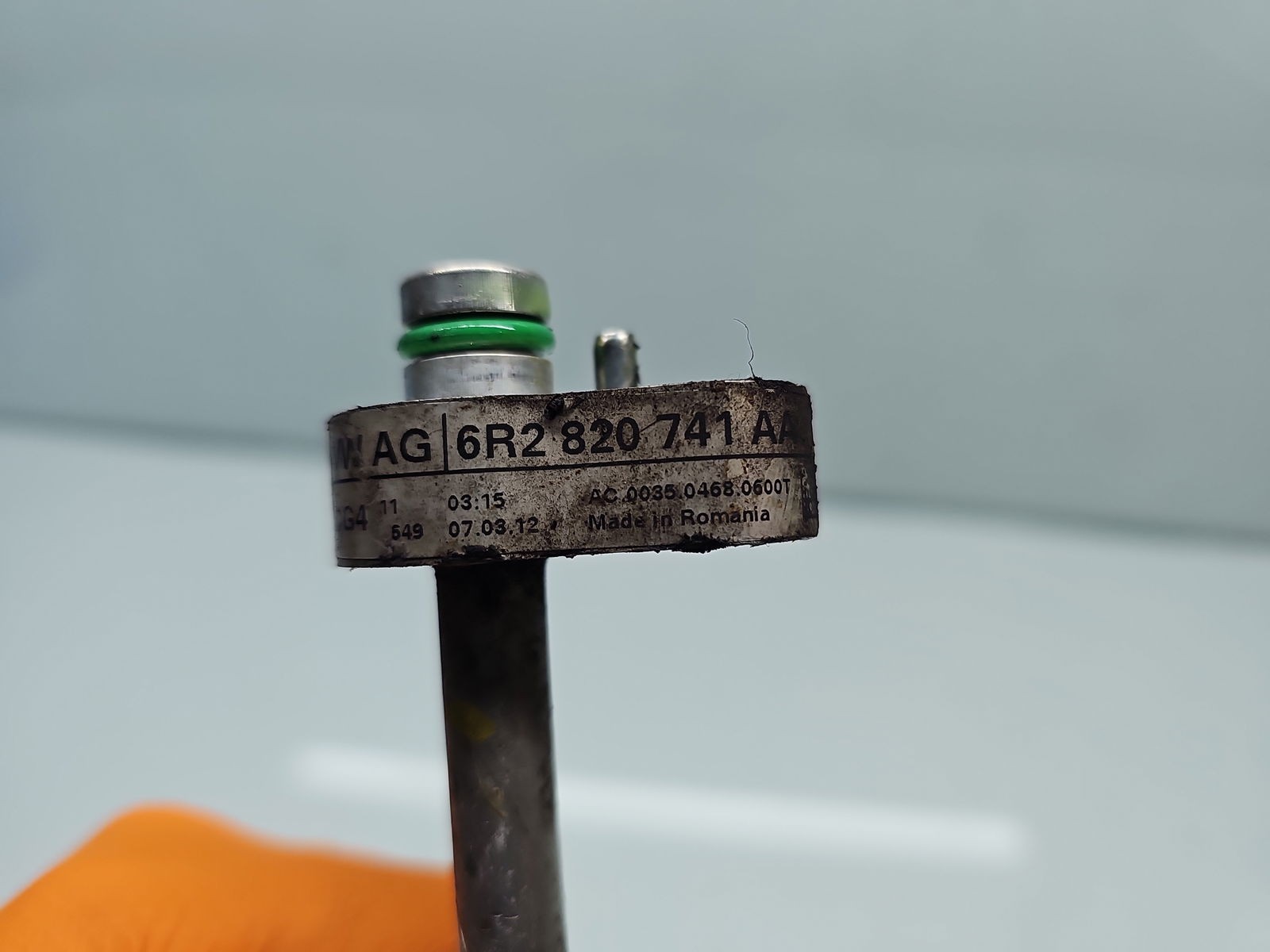 Conducta AC Seat Ibiza 5 (6J5) [Fabr 2008-2017] 6R2820741AA 1.2 Benz CGPA 51KW / 70CP - imagine 2