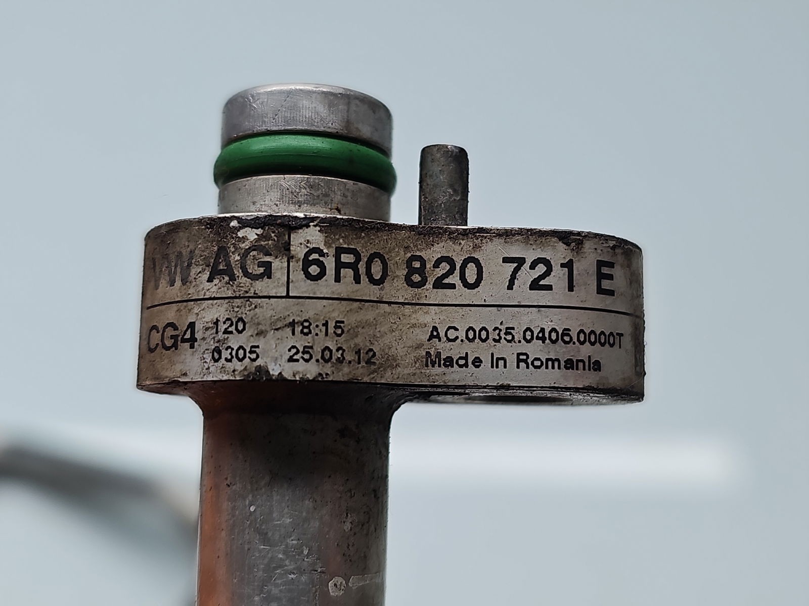 Conducta AC Skoda Fabia 2 (5J, 542) [Fabr 2007-2014] 6R0820721E 1.2 Benz CGPA 51KW / 70CP - imagine 2