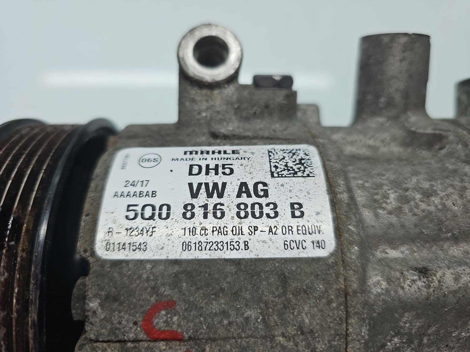 Compresor clima Skoda Octavia 3 (5E3) [Fabr 2012-2020] 5Q0816803B 2.0 TDI CZEA 110KW / 150CP - imagine 2