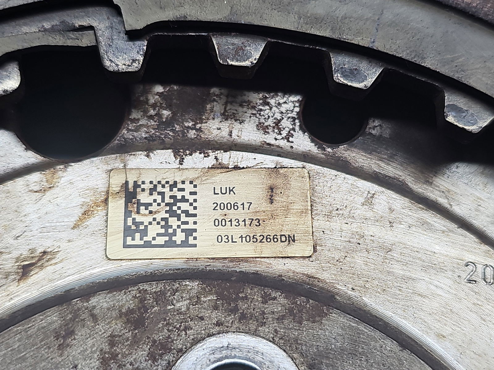 Volanta Volkswagen Golf 7 (5G) [Fabr 2014-prezent] 2.0 TDI CZEA 03L105266DN 110KW / 150CP - imagine 2