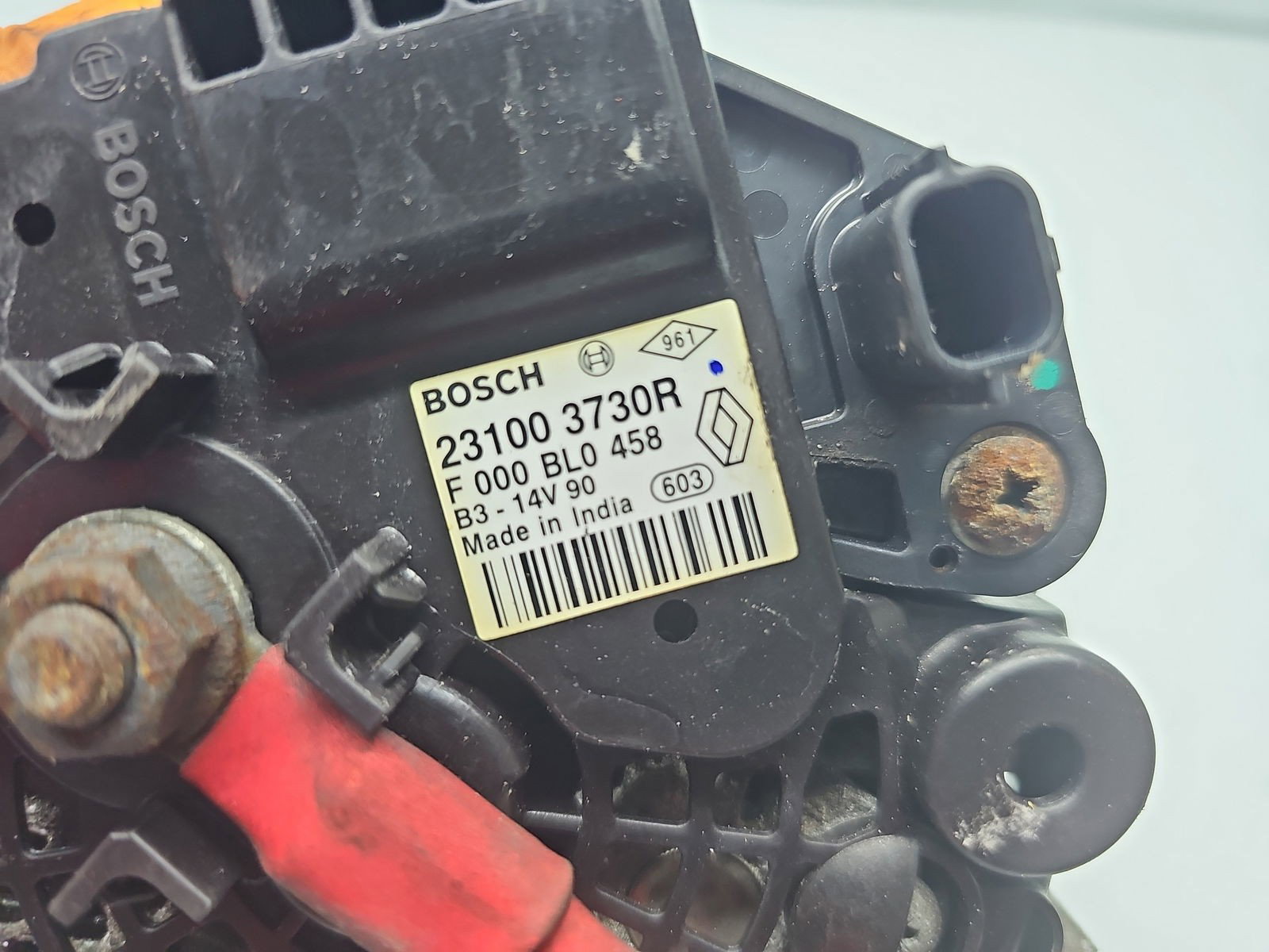 Alternator Dacia Sandero 2 [Fabr 2012-2020] 231003730R 1.2 Benz D4F740 55KW / 75CP - imagine 2