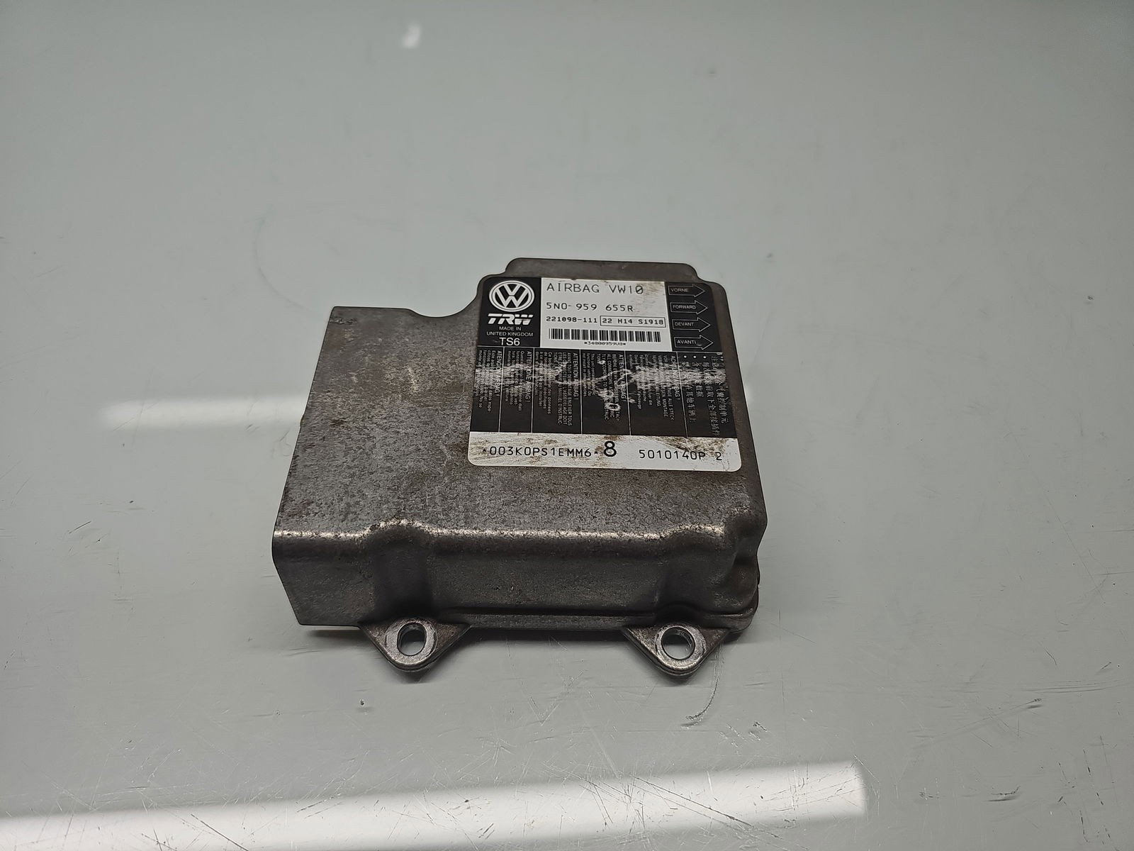 Calculator airbag Volkswagen Passat B7 (362) [Fabr 2010-2014] 5N0959655R 2.0 TDI CFFB 103KW / 140CP - imagine 1