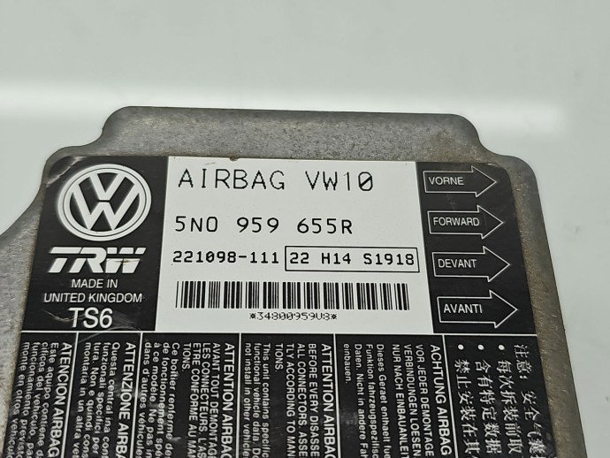 Calculator airbag Volkswagen Passat B7 (362) [Fabr 2010-2014] 5N0959655R 2.0 TDI CFFB 103KW / 140CP