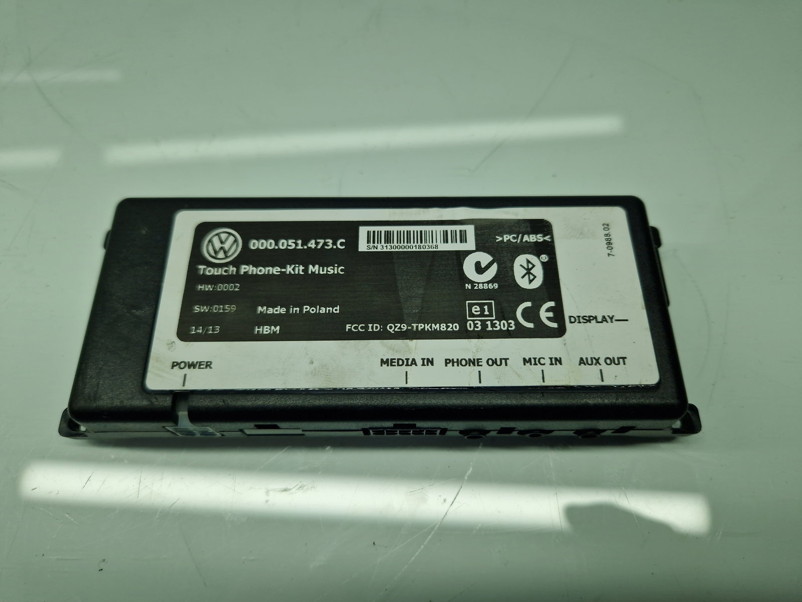 Modul confort Volkswagen Polo (6R) [Fabr 2009-2016] 000051473C - imagine 1