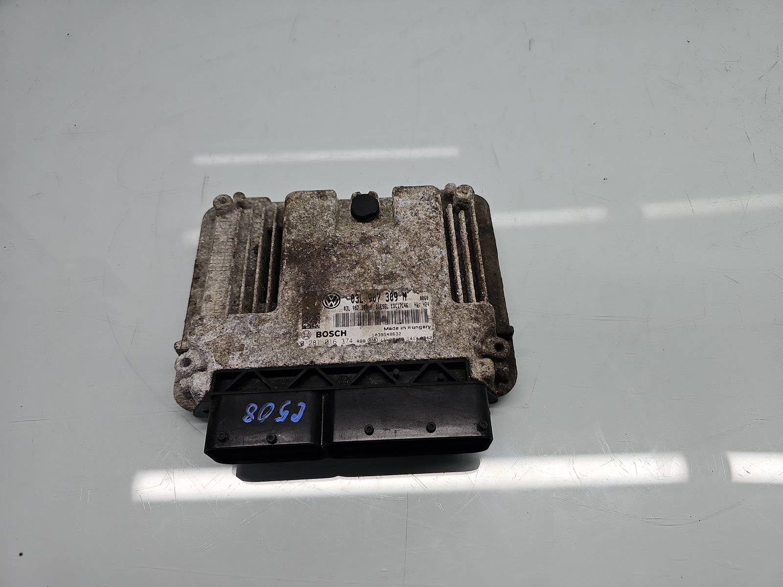 Calculator motor ECU Volkswagen Passat B7 (365) Variant [Fabr 2010-2014] 03L907309N 2.0 TDI CFFB 103KW / 140CP - imagine 1