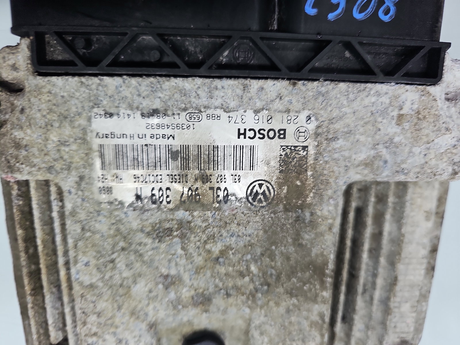 Calculator motor ECU Volkswagen Passat B7 (365) Variant [Fabr 2010-2014] 03L907309N 2.0 TDI CFFB 103KW / 140CP - imagine 4