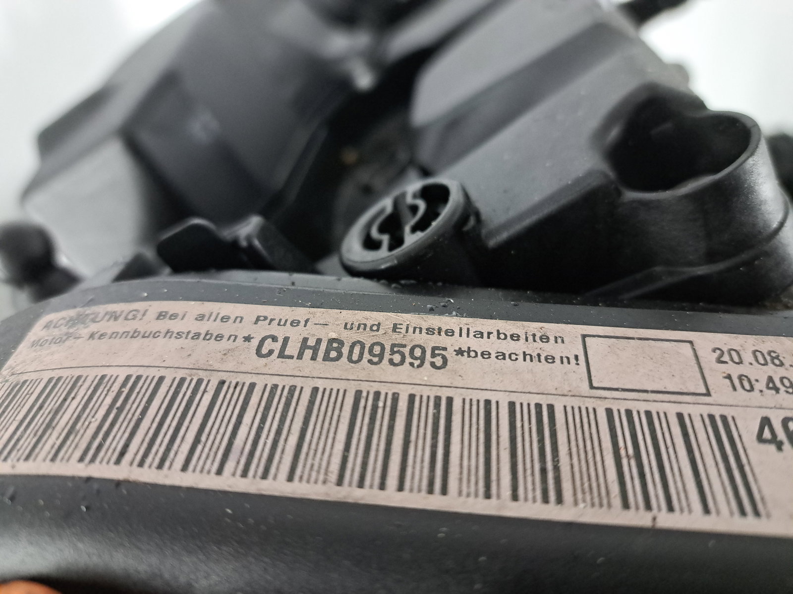 Motor complet ambielat Volkswagen Golf 7 (5G) [Fabr 2014-prezent] CLHB 1.6 TDI CLHA 77KW / 105CP - imagine 7