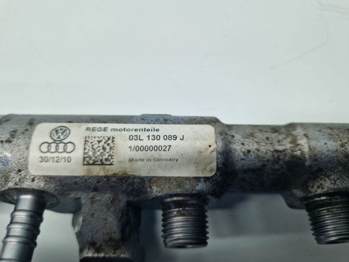 Rampa injectoare  Volkswagen Passat B7 (362) [Fabr 2010-2014] 03L130089J 2.0 TDI CFFB 103KW / 140CP