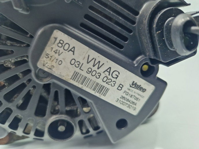 Alternator Volkswagen Golf 6 (5K1) [Fabr 2009-2013] 03L903023 2.0 TDI CFFB 103KW / 140CP
