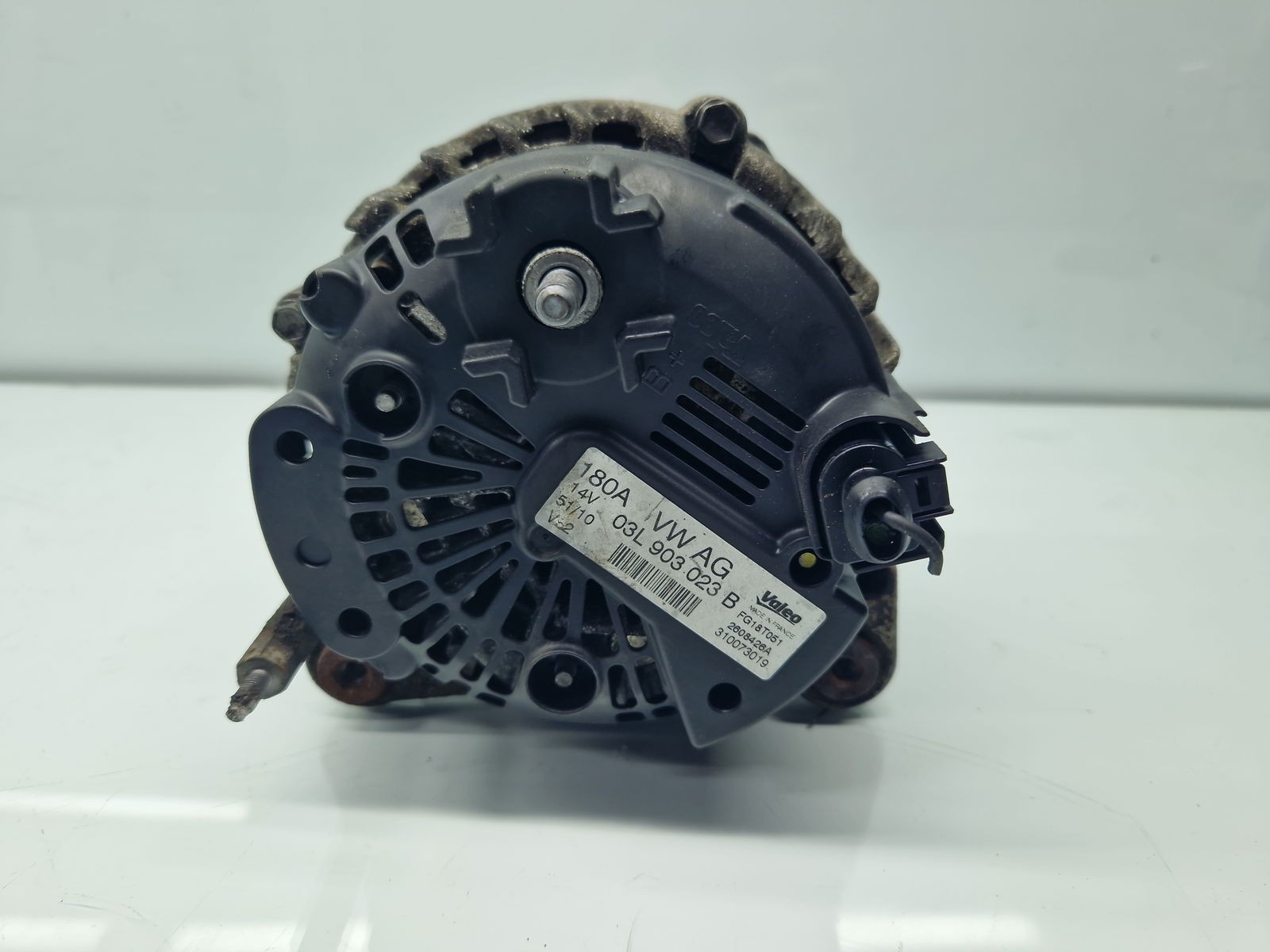 Alternator Volkswagen Golf 6 (5K1) [Fabr 2009-2013] 03L903023 2.0 TDI CFFB 103KW / 140CP - imagine 3