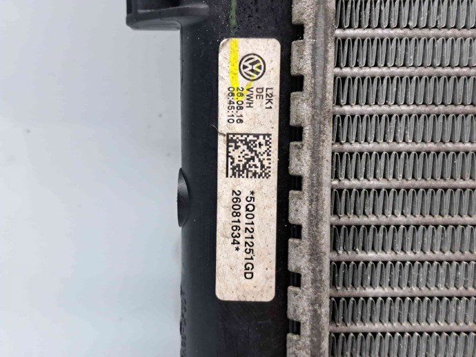 Radiator apa  Skoda Superb III (3V3) [Fabr 2015-prezent] 5Q0121251GD 1.6 TDI DCXA 88KW / 120CP