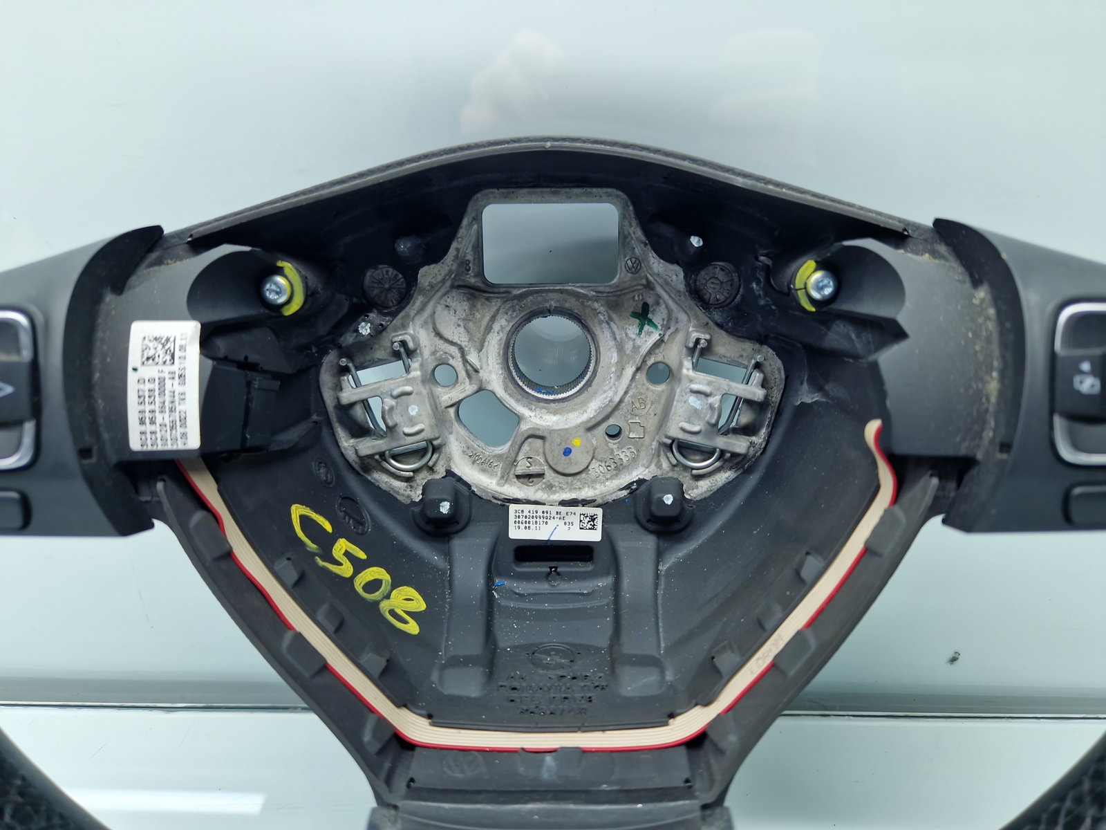 Volan Volkswagen Passat B7 (365) Variant [Fabr 2010-2014] 3C8419091BE - imagine 5