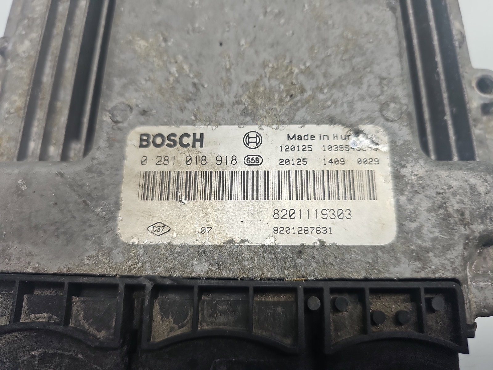 Calculator motor ECU Renault Espace 4 [Fabr 2002-2014] 8201119303 2.0 dCi M9R780 110KW / 150CP - imagine 4