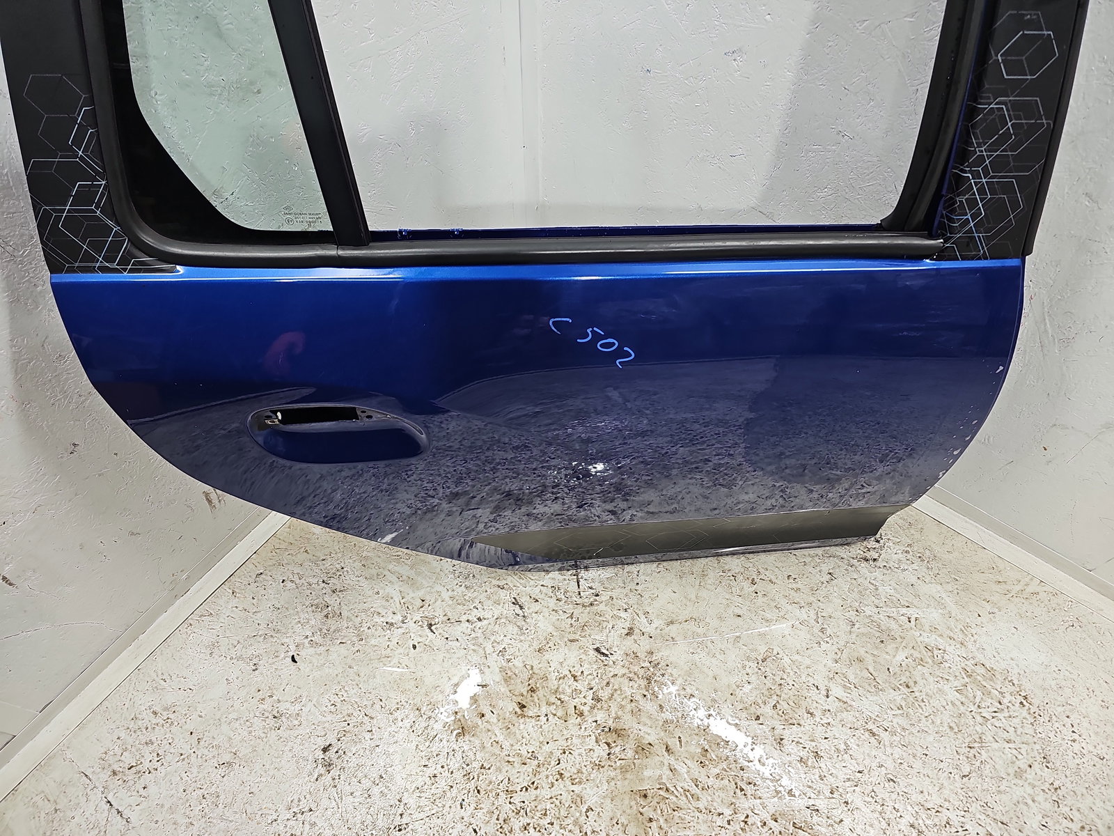 Usa dreapta spate Dacia Logan II MCV BK (K52) [Fabr 2013-2022] Facelift ALBASTRU - imagine 4