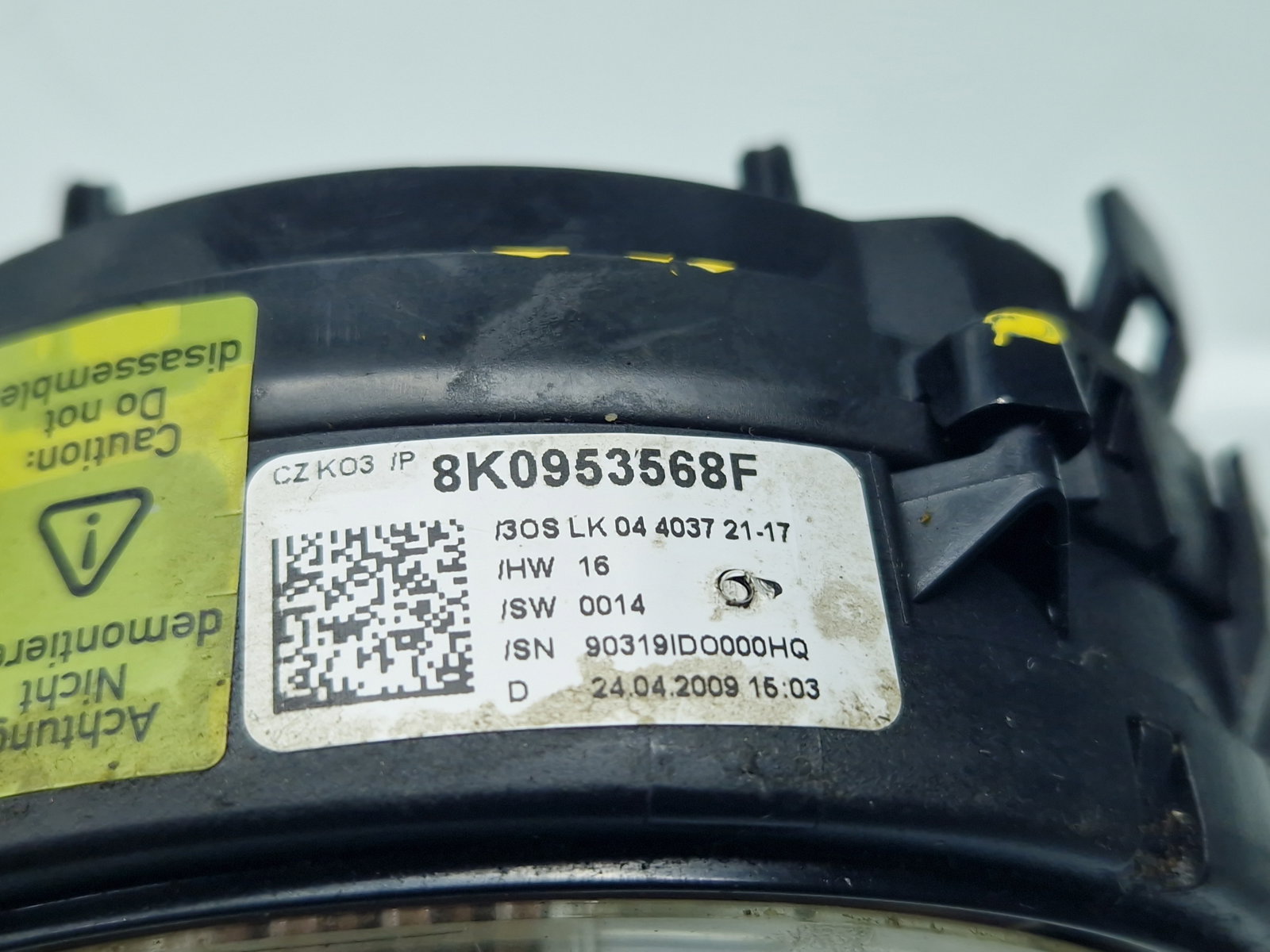 Spirala volan AUDI A4 (8K5, B8) Avant [Fabr 2008-2015] 8K0953568F - imagine 7