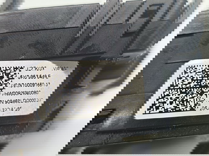 Spirala volan Volkswagen Golf 6 (5K1) [Fabr 2009-2013] 5K0953549E