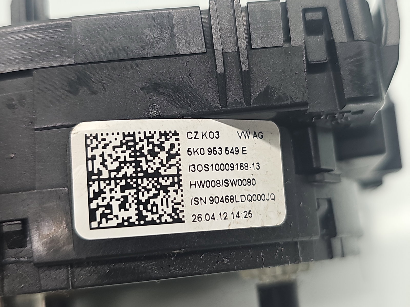 Spirala volan Volkswagen Golf 6 (5K1) [Fabr 2009-2013] 5K0953549E - imagine 4