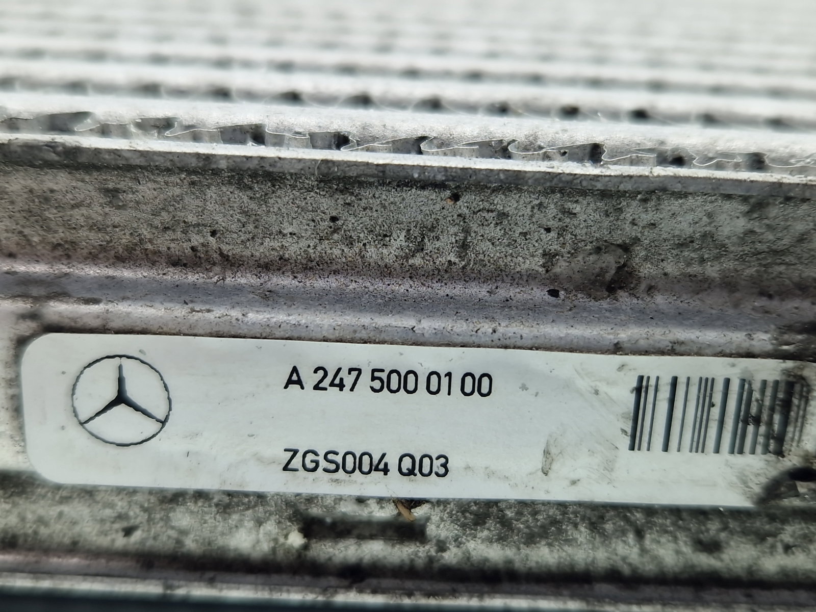 Radiator intercooler Mercedes Clasa A (W177) [Fabr 2019-2024] A2475000100 1.4 Benz 282914 100KW / 136CP - imagine 2