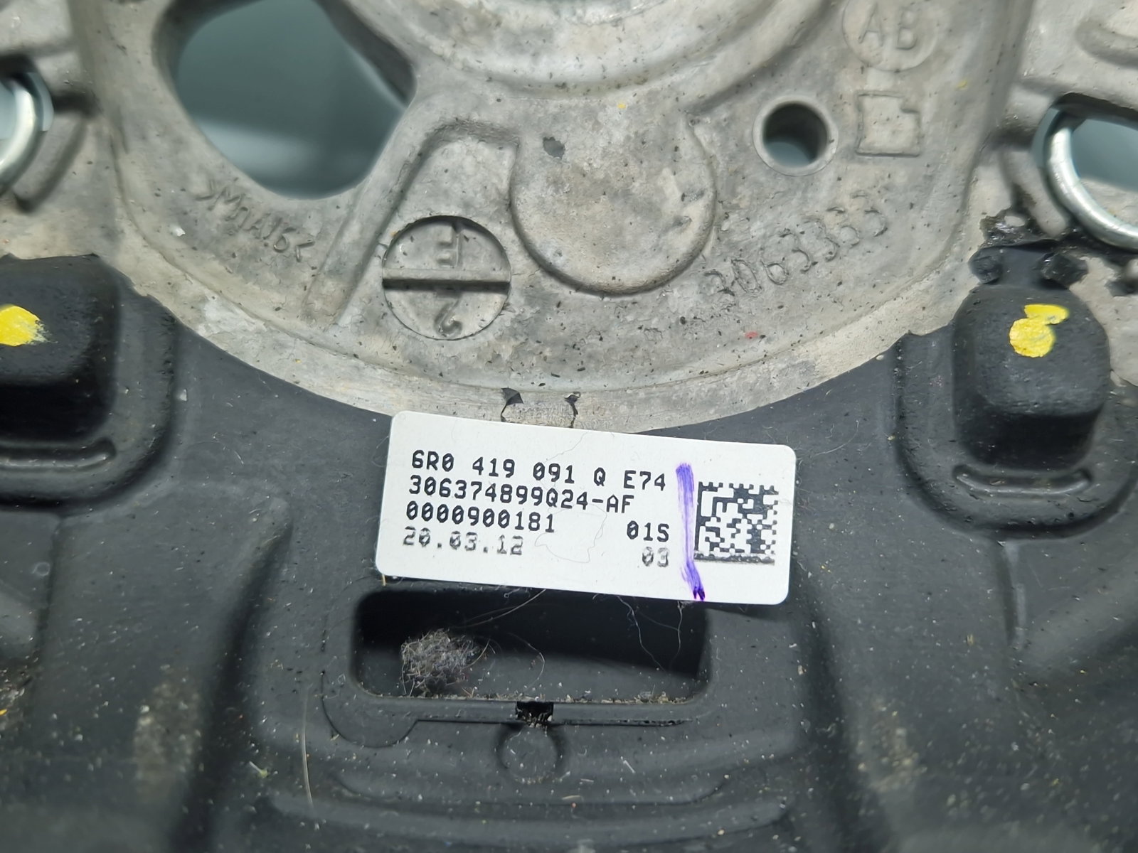 Volan Volkswagen Polo (6R) [Fabr 2009-2016] 6R0419091Q - imagine 5