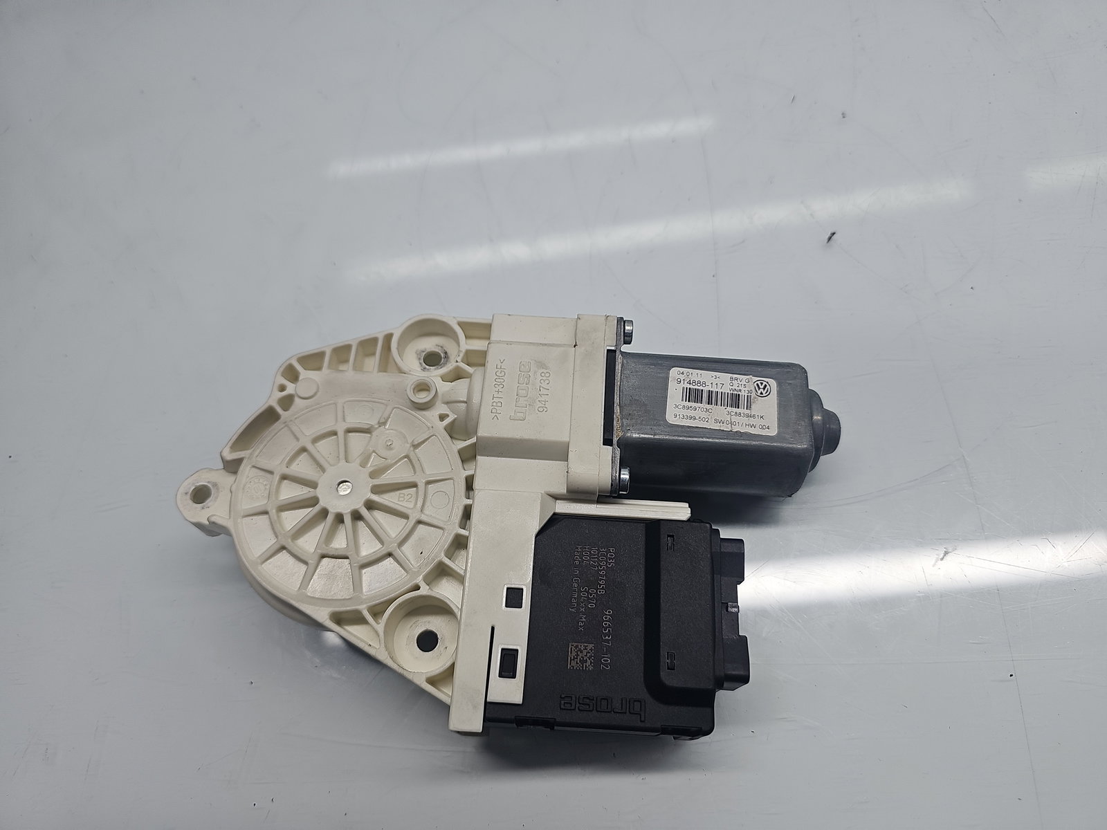 Motoras geam stanga spate Volkswagen Passat CC (357) [Fabr 2008-2012] 3C8959703C - imagine 4