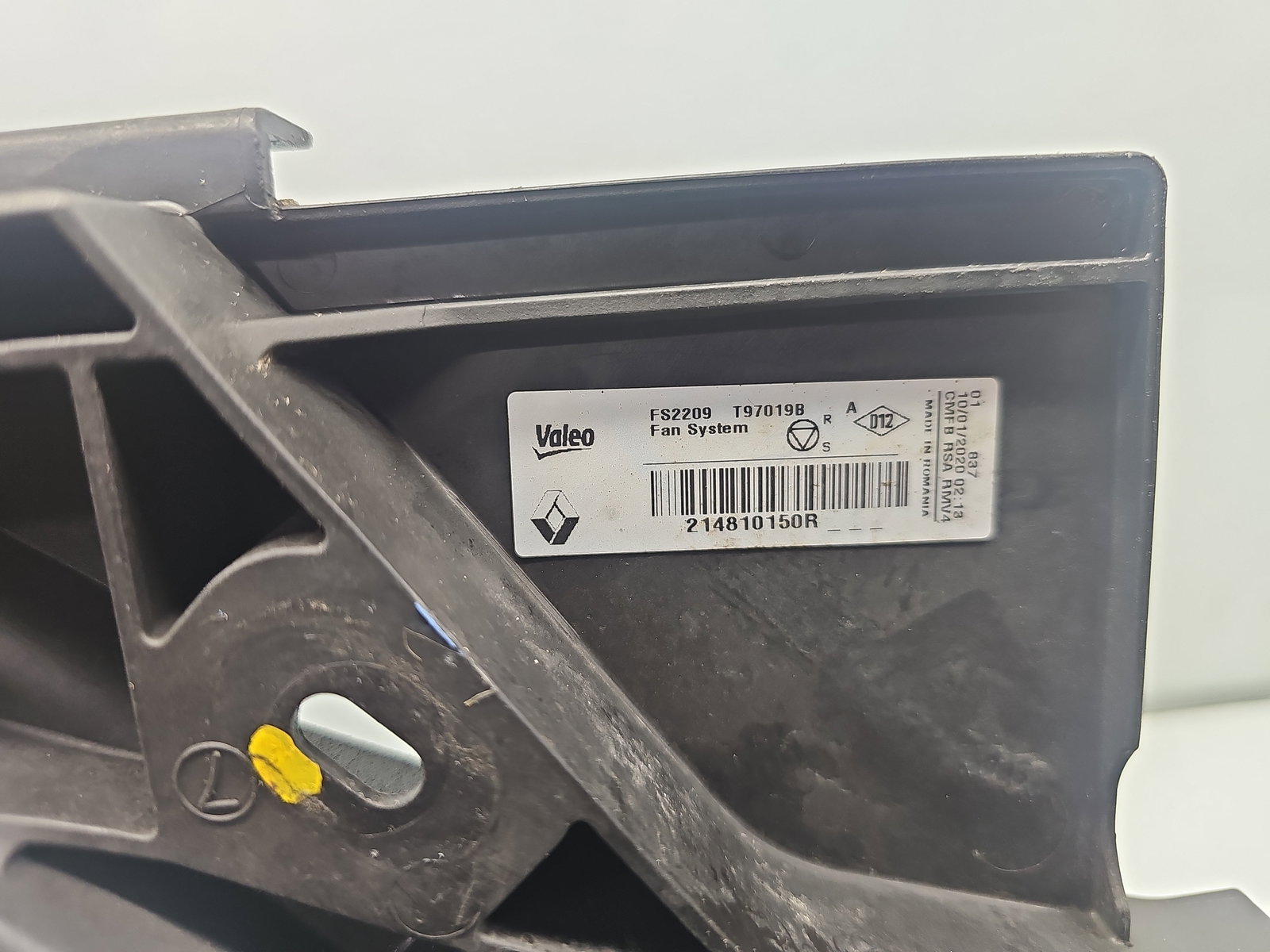 Electroventilator Dacia Logan II MCV BK (K52) [Fabr 2013-2022] Facelift 214810150R 1.5 dCi K9KU87 70KW / 95CP - imagine 4