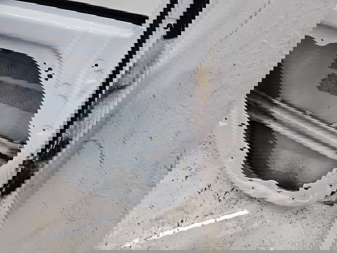 Usa stanga spate KIA Ceed (JD) [Fabr 2012-2018] Tricoat White Pearl