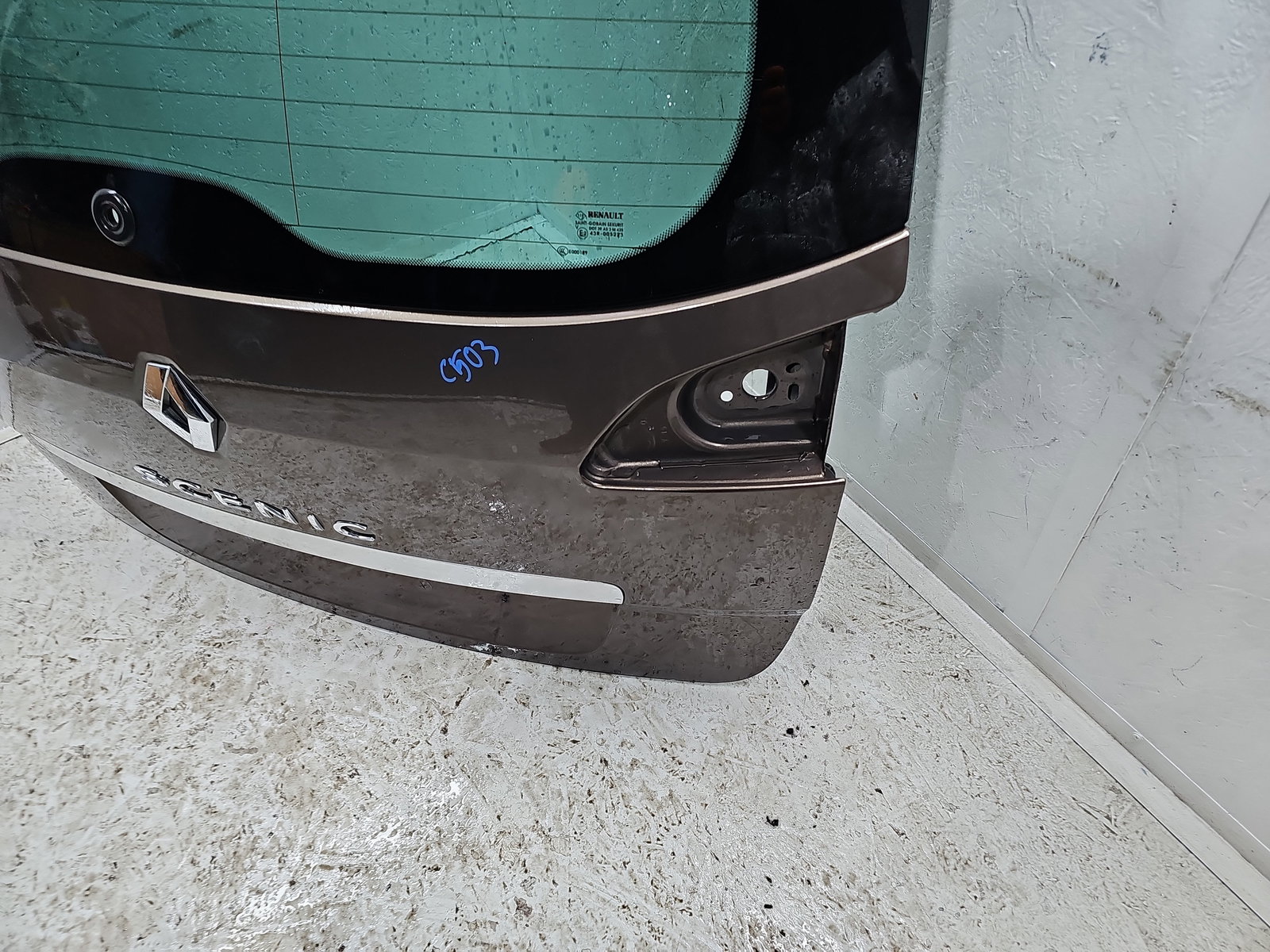 Haion Renault Scenic 3 (J95) Facelift [Fabr 2009-2015] Maro metalizat - imagine 4