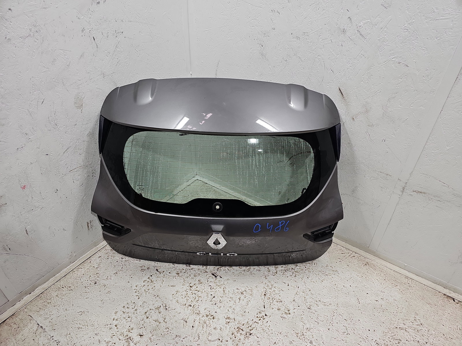 Haion Renault Clio 4 (B98) Hatchback [Fabr 2012-2020] Gri metalizat - imagine 1