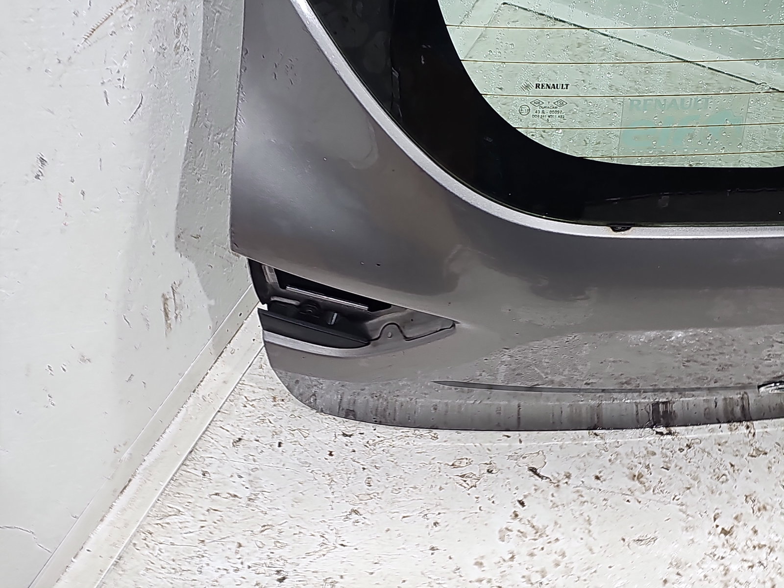 Haion Renault Clio 4 (B98) Hatchback [Fabr 2012-2020] Gri metalizat - imagine 4