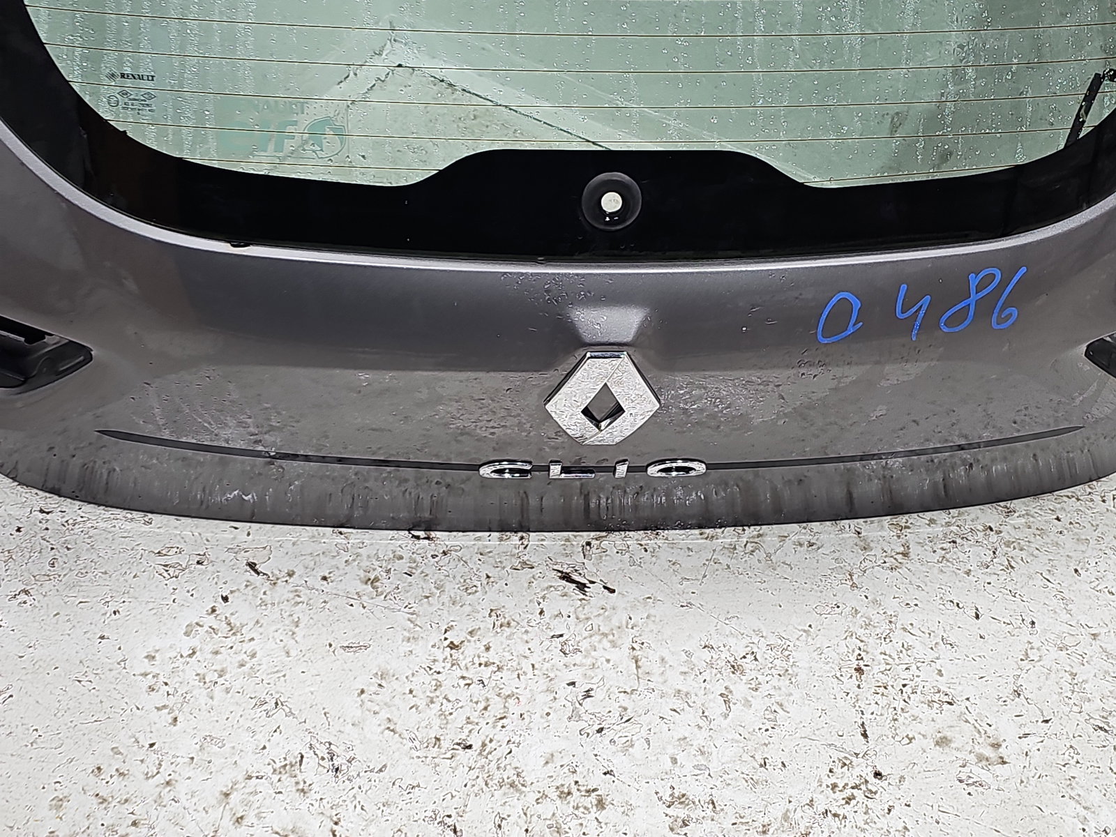 Haion Renault Clio 4 (B98) Hatchback [Fabr 2012-2020] Gri metalizat - imagine 5