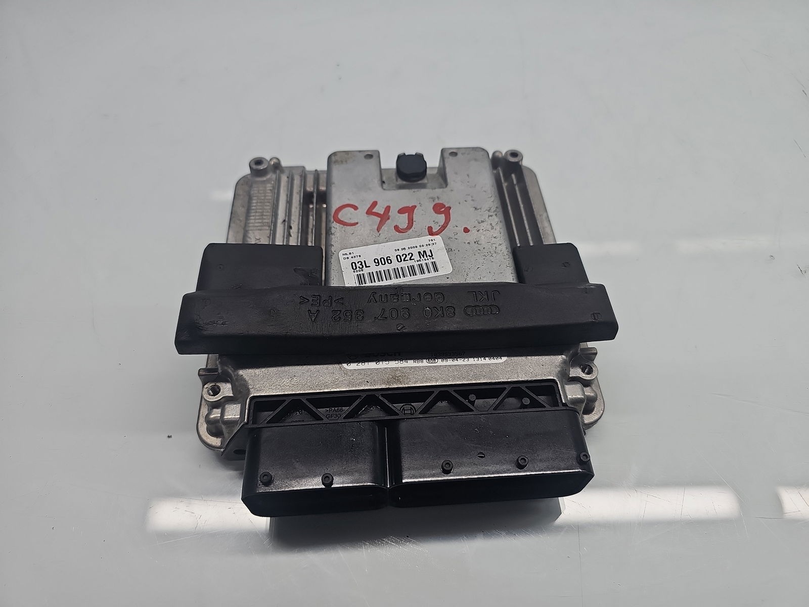 Calculator motor ECU AUDI A5 (8T3) [Fabr 2007-2015] 03L906022MJ 2.0 TDI CAGA 105KW / 143CP - imagine 1