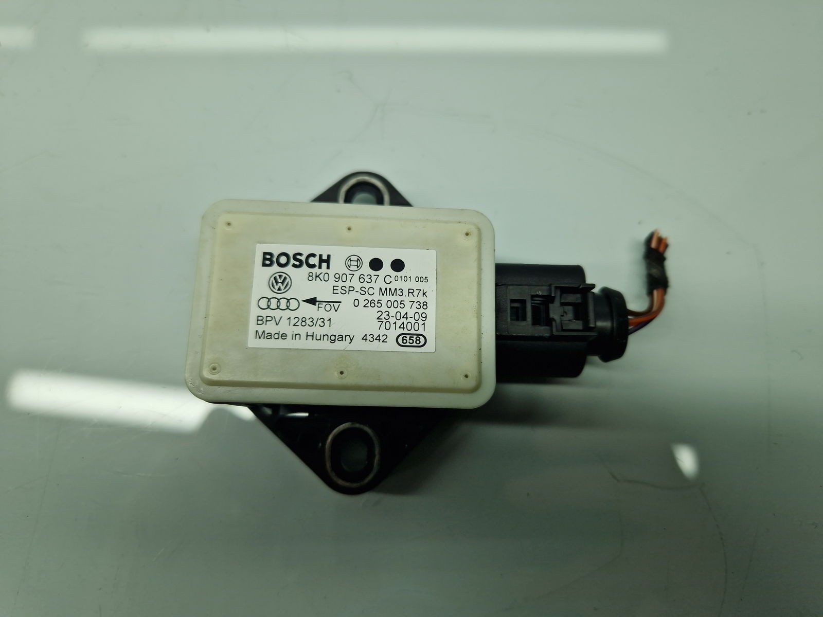 SENZOR ESP AUDI A5 (8T3) [Fabr 2007-2015] 8K0907637C - imagine 1