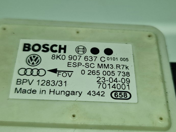  SENZOR ESP  AUDI A5 (8T3) [Fabr 2007-2015] 8K0907637C
