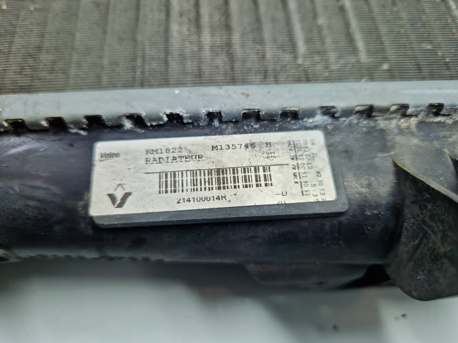 Radiator apa Renault Megane 3 Hatchback (X95) [Fabr 2008-2015] 214100014R 1.6 Benz K4M848 81KW / 110CP - imagine 6