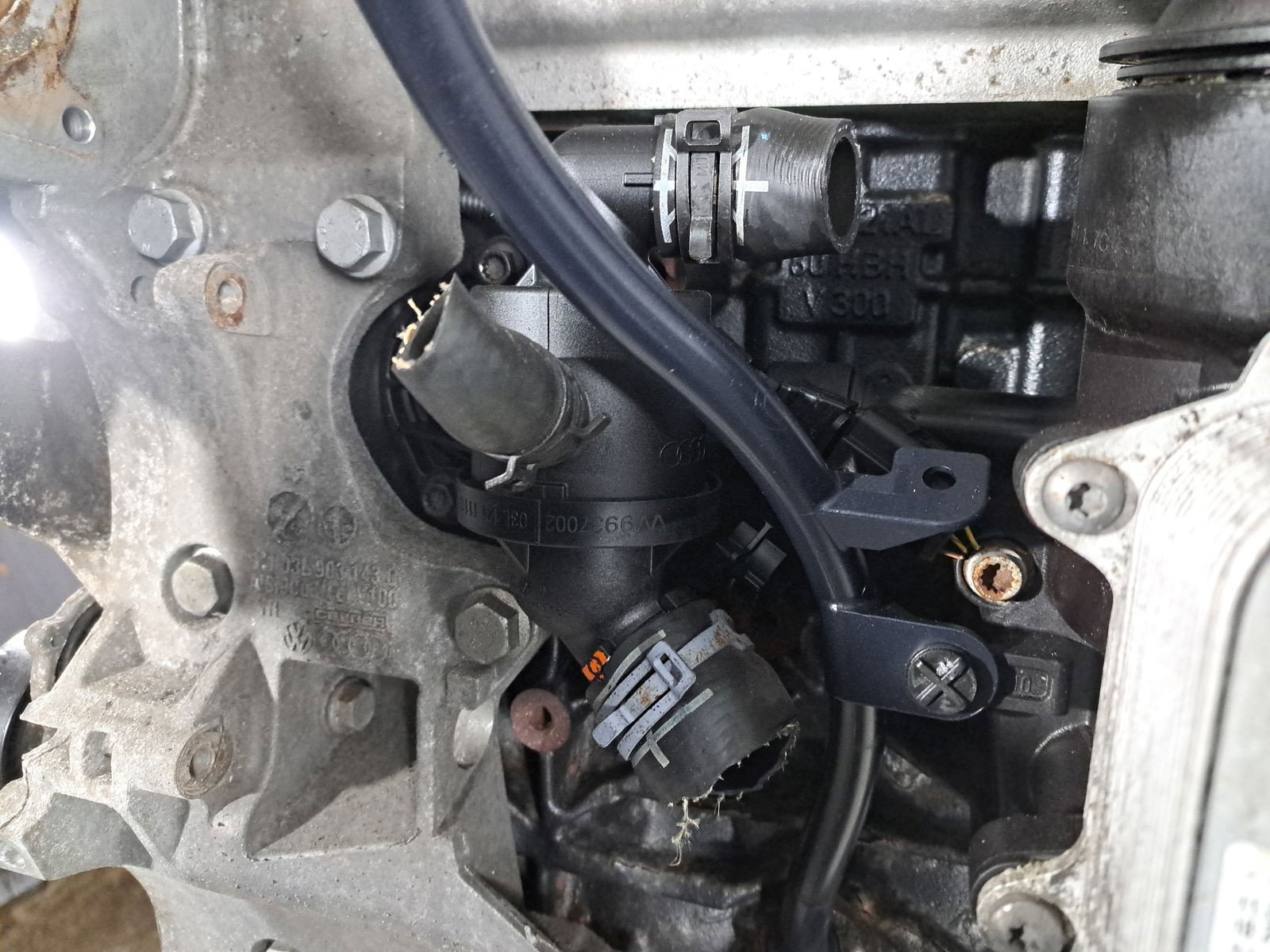 Motor complet ambielat Volkswagen Passat B7 (362) [Fabr 2010-2014] CAYC 1.6 TDI CAYC 77KW / 105CP - imagine 3