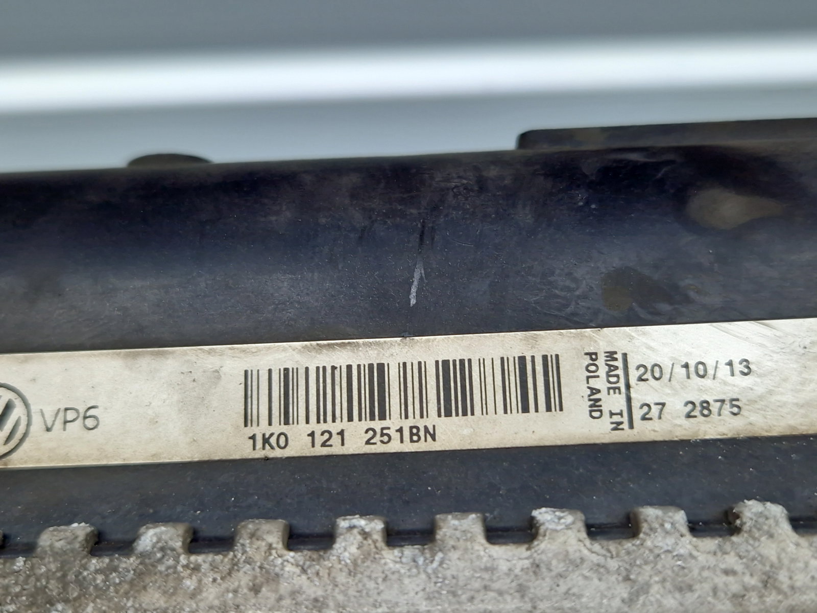 Radiator apa Volkswagen Scirocco (137) Coupe [Fabr 2008-2017] 1K0121251BN 1.4 TSI CAXA 90KW / 122CP - imagine 7